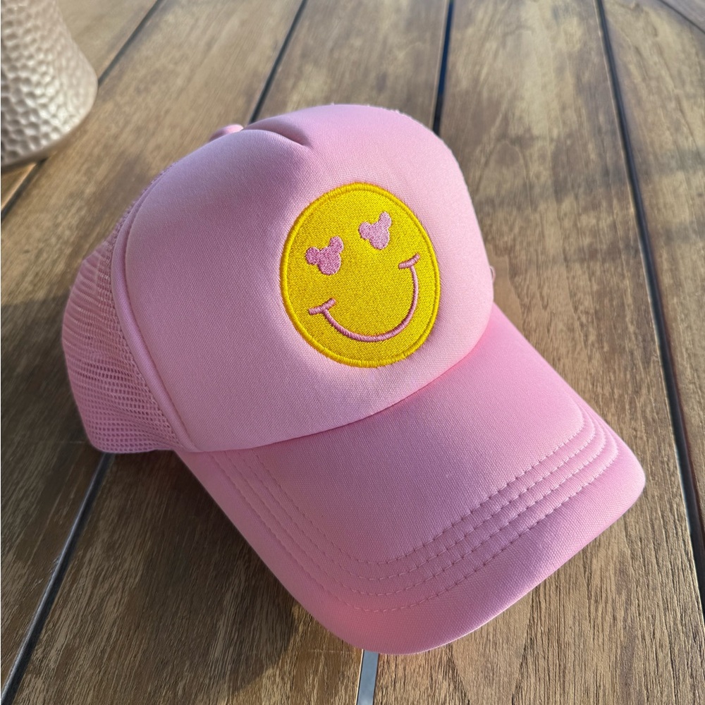 Pink Mickey Trucker Hat